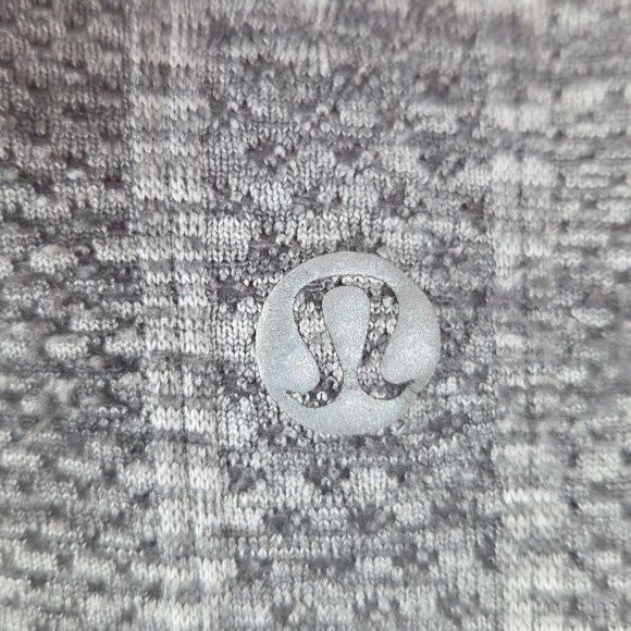 LULULEMON Swiftly Tech Long Sleeve Crew Gray Womens‎ Size 6 Running - Picture 8 of 9